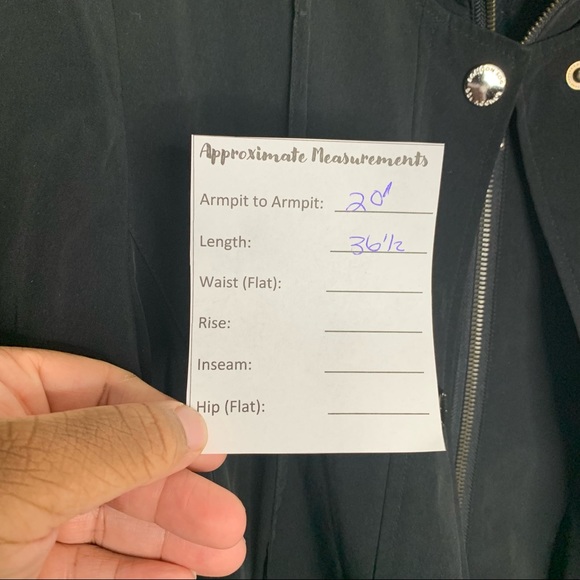 London Fog Women Black Layered Trench Coat with Hood Size Small - Picture 9 of 9